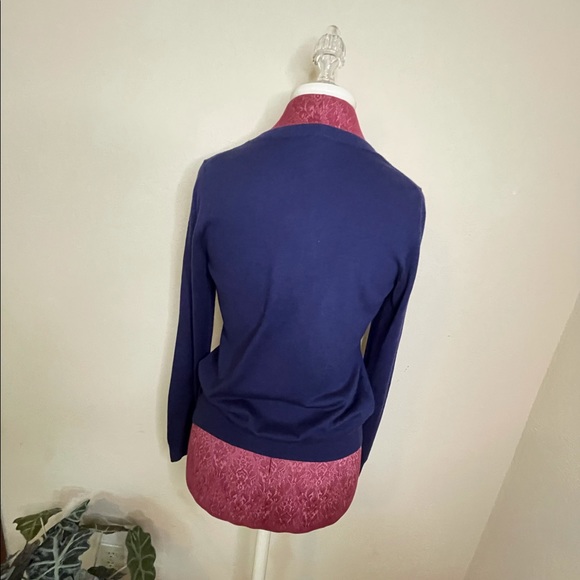 Small blue Banana Republic button up sweater - Picture 5 of 5